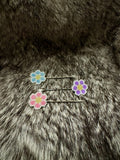 Floral hair pin set